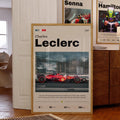 CHARLES LECLERC Poster Framed 40x60cm