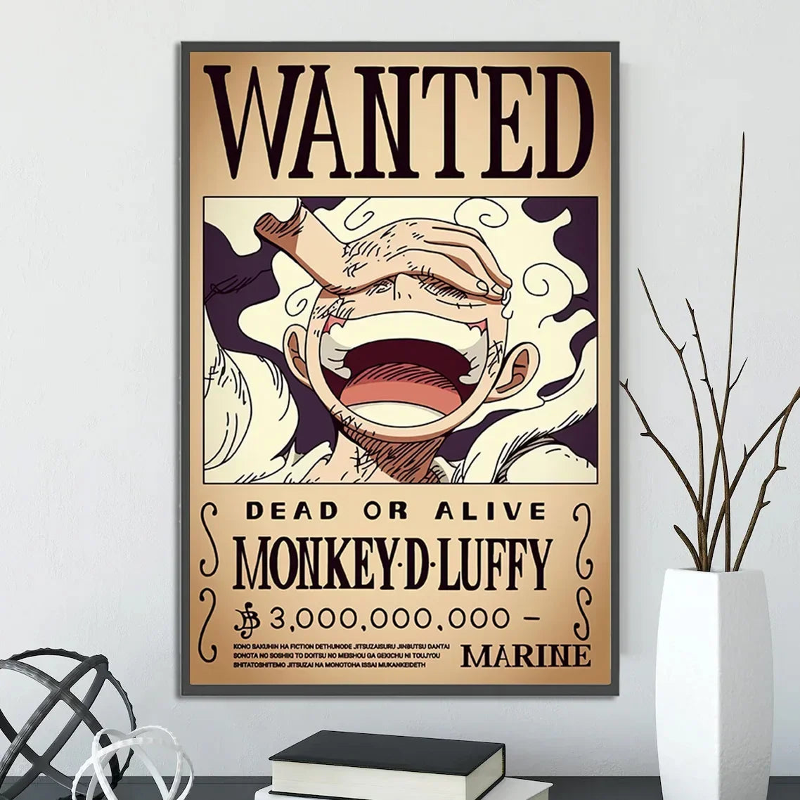 One Piece Anime Wanted Posters – Bounty Art Posters