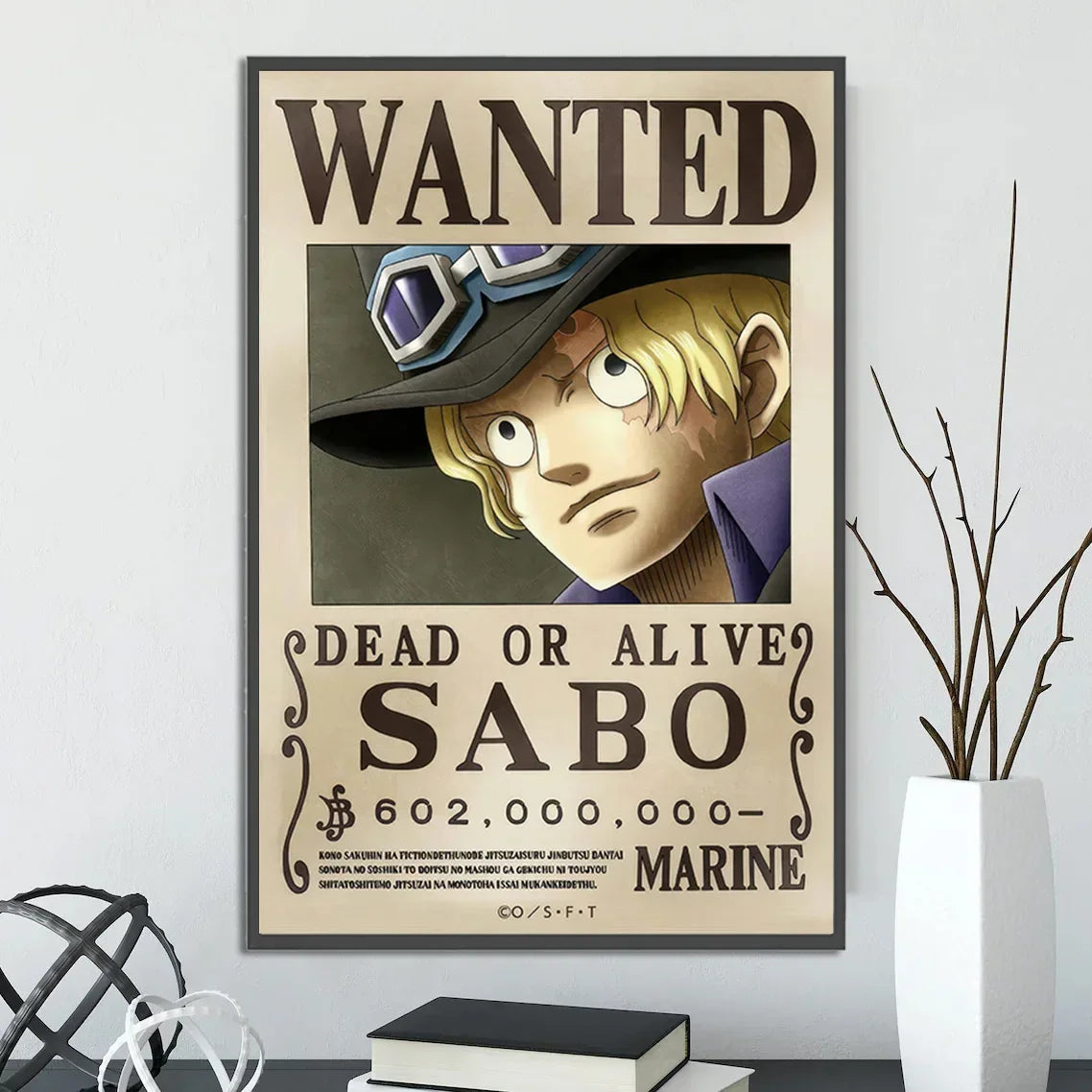 One Piece Anime Wanted Posters – Bounty Art Posters