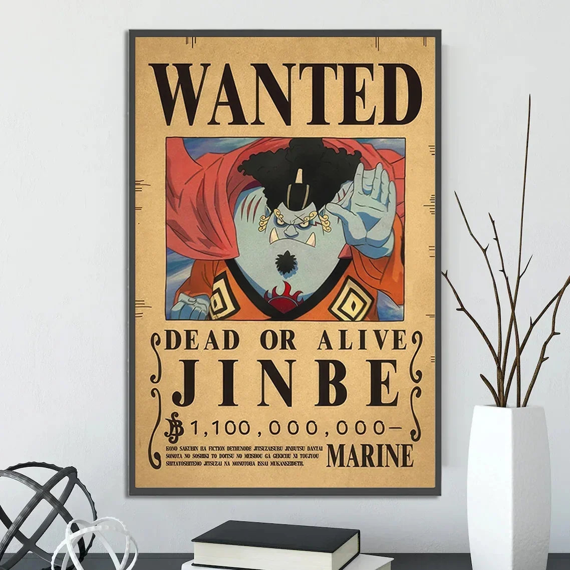 One Piece Anime Wanted Posters – Bounty Art Posters