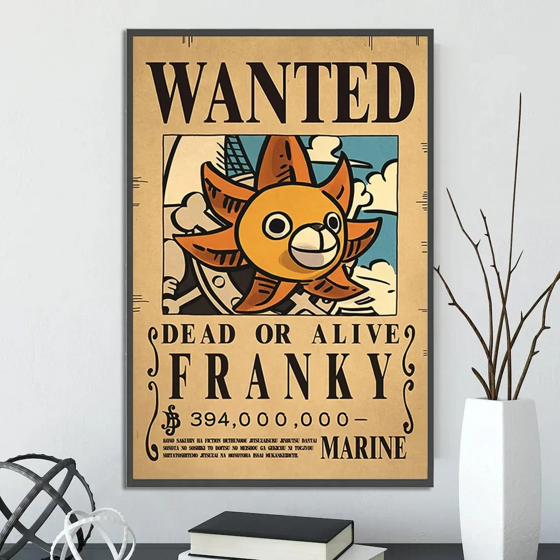 One Piece Anime Wanted Posters – Bounty Art Posters
