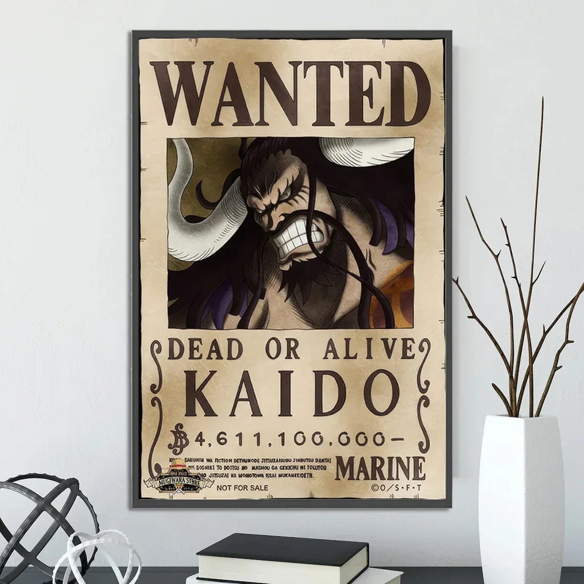 One Piece Anime Wanted Posters – Bounty Art Posters