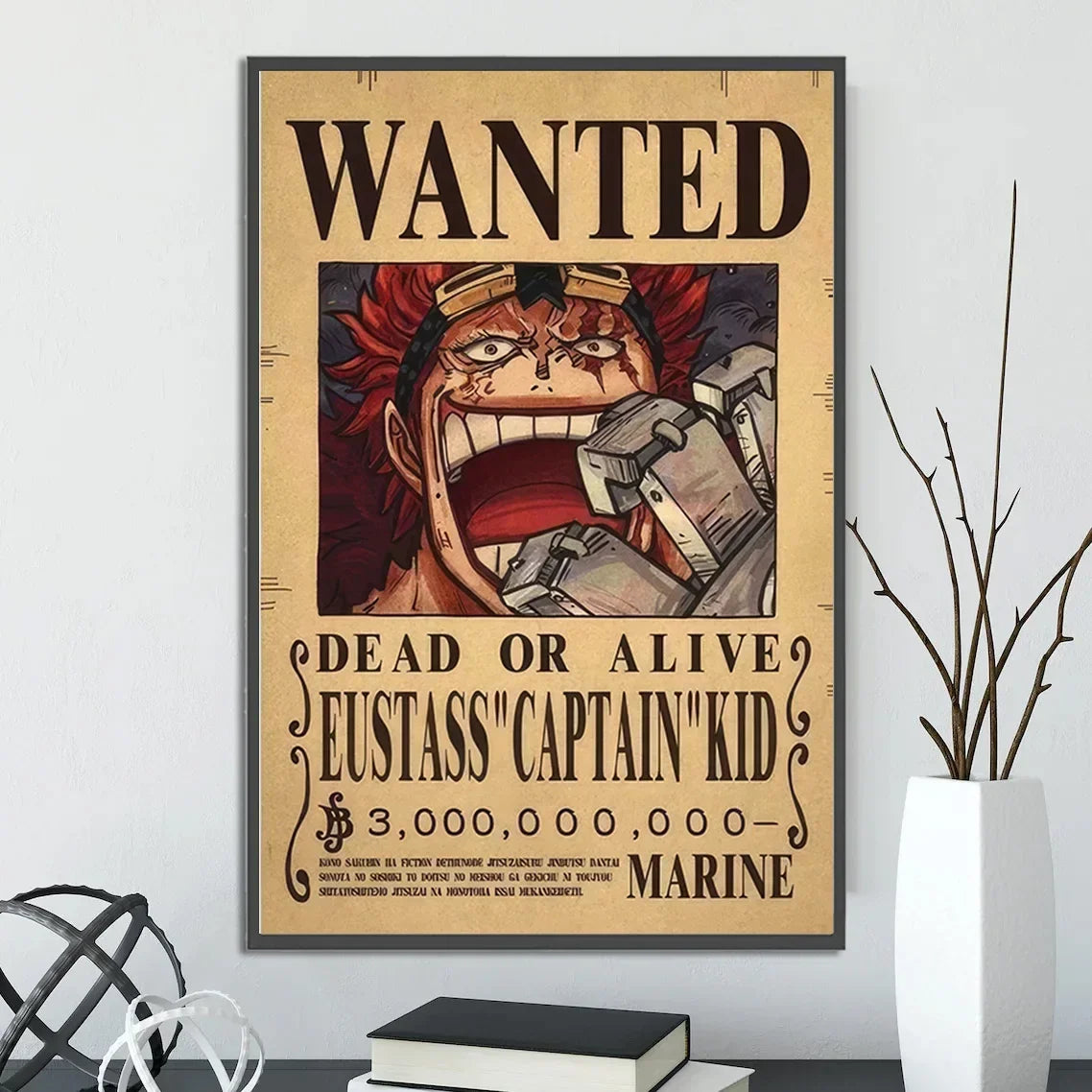 One Piece Anime Wanted Posters – Bounty Art Posters