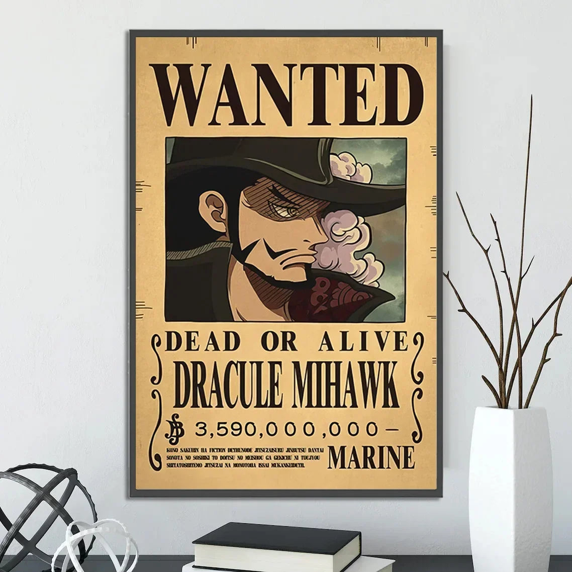 One Piece Anime Wanted Posters – Bounty Art Posters