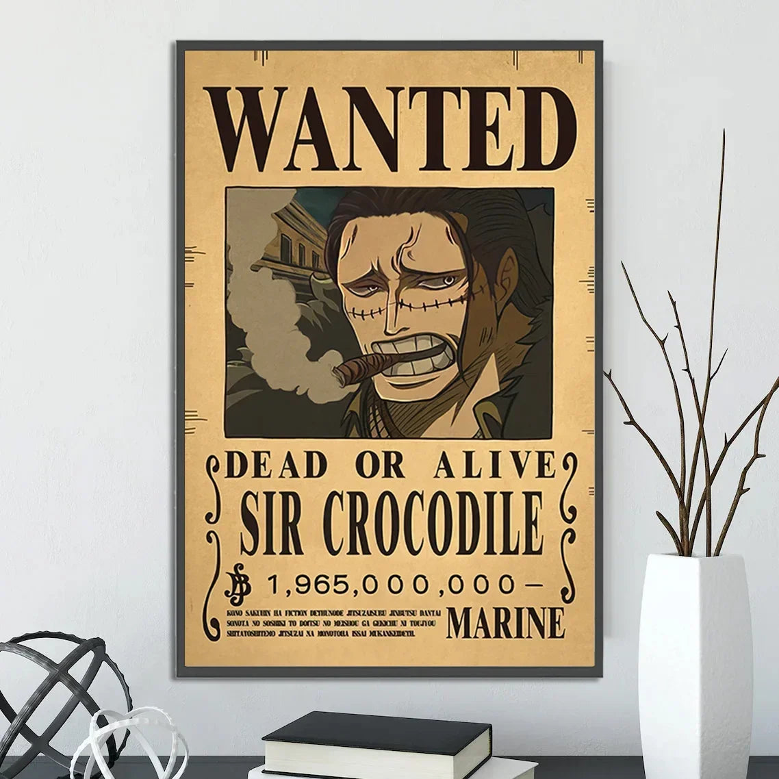 One Piece Anime Wanted Posters – Bounty Art Posters